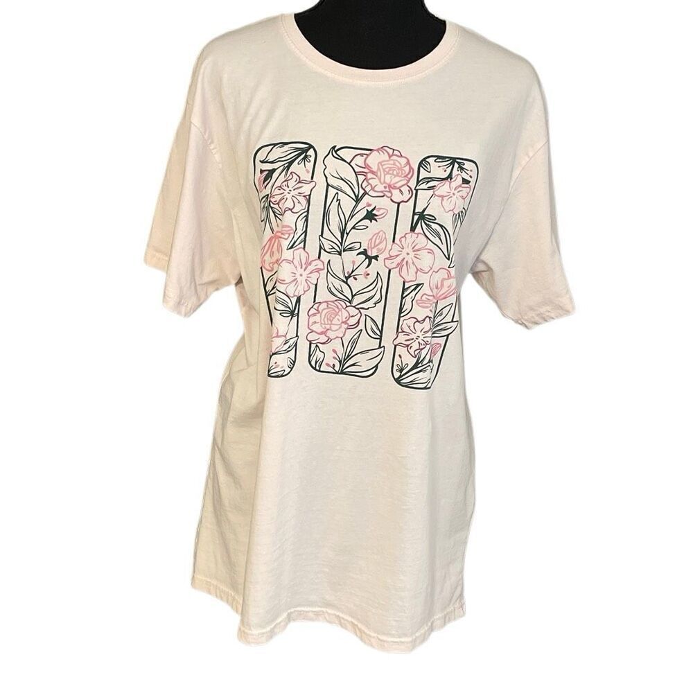 Infinity Apparel Women’s Flowered T-Shirt